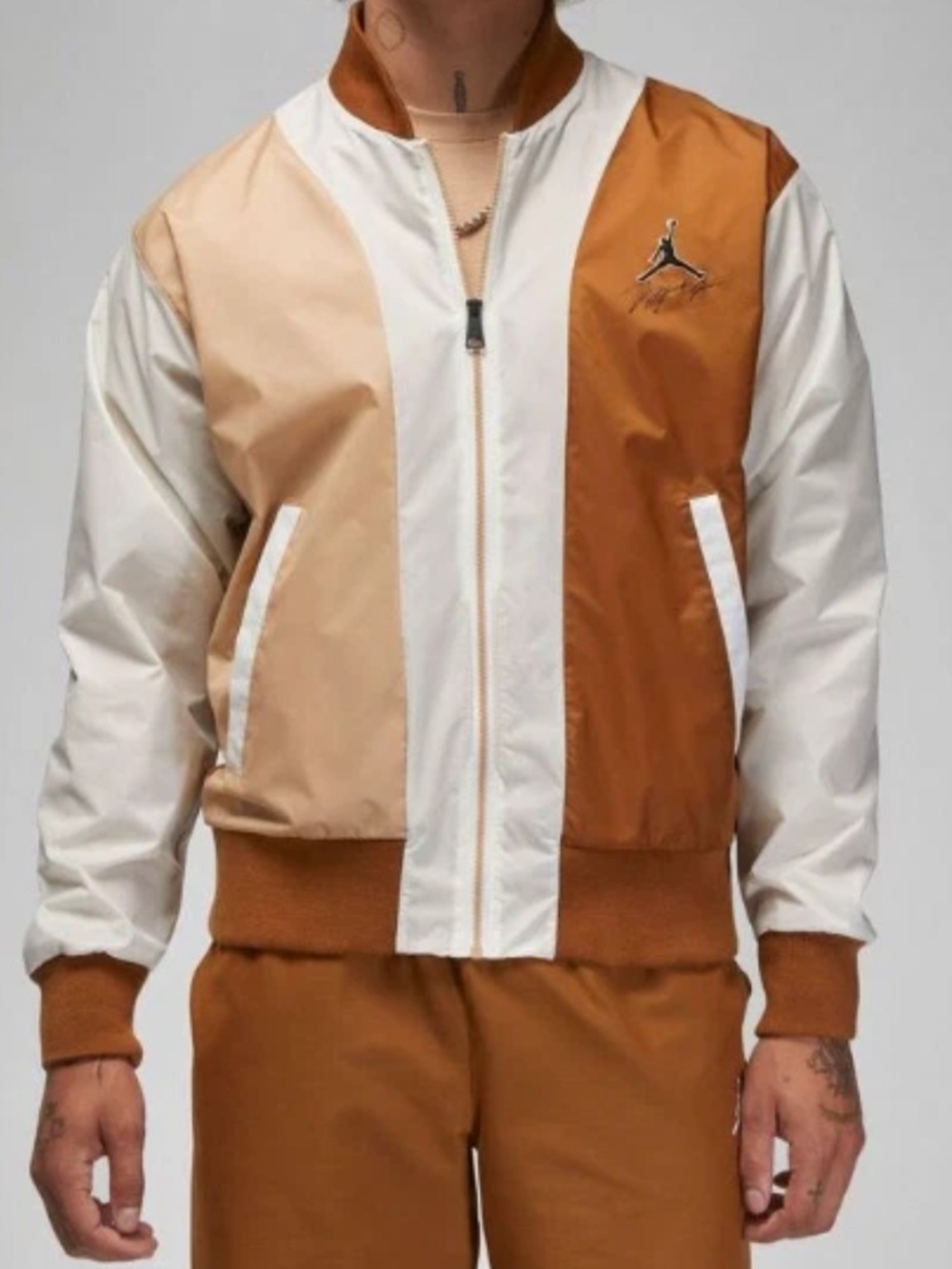 NWT Jordan Colorblock Bomber Jacket